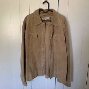 Quiksilver Edition Tan Suede Jacket